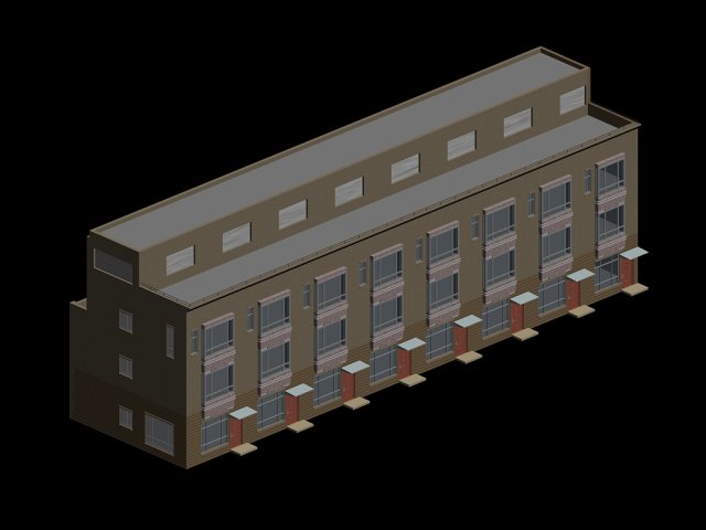 City planning office building fashion design – 382 3D Model