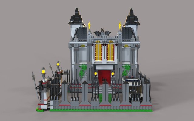 Lego jail 3D Model