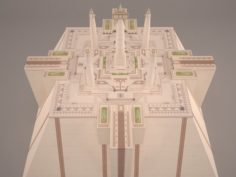 Jedi Temple Star Wars 3D Model