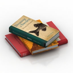 Books 3D Model