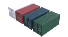 Cargo Container 2B 3D Model