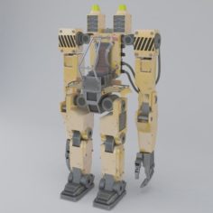 Robodozer machine 3D Model