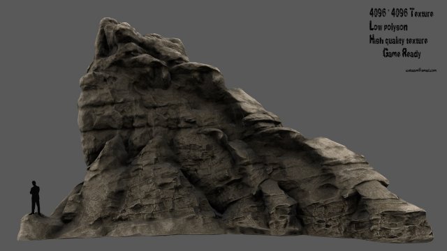 Mountain 3D Model