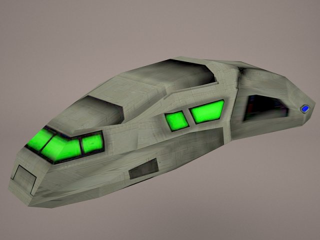 Sent Shuttle Star Wars 3D Model