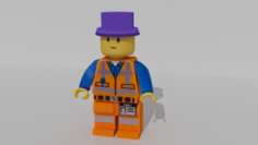 Lego Figure 3D Model