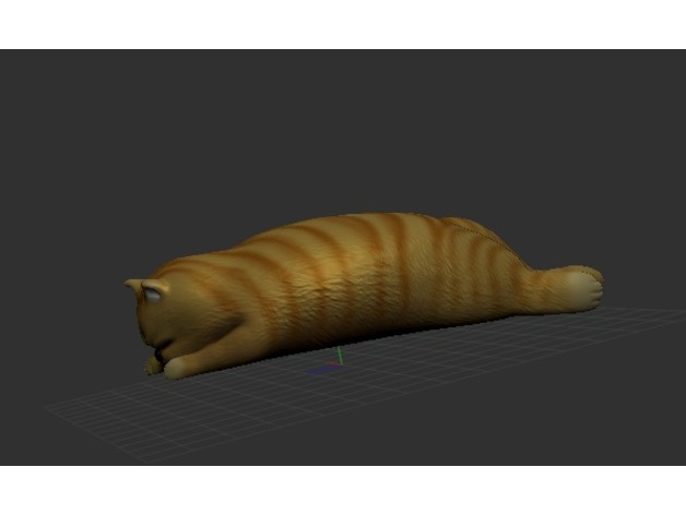 Zoo – cat 趴趴貓 3D Print Model
