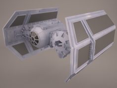 Tie Bomber Star Wars 3D Model