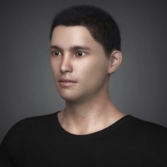 Photoreal Young Handsome Man 3D Model