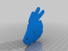 gotcha keychain 3D Print Model