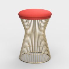 Platner Stool 3D Model