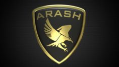 Arash logo 3D Model