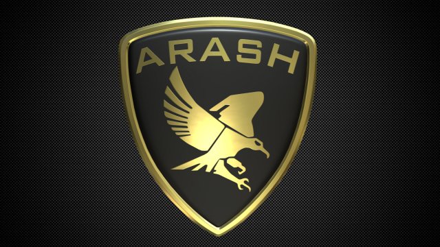 Arash logo 3D Model