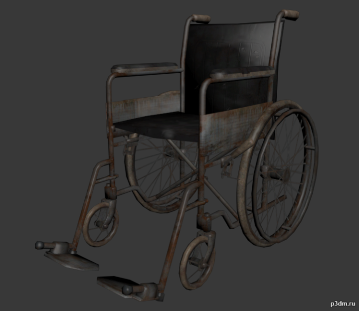 Wheel Chair 3D Model