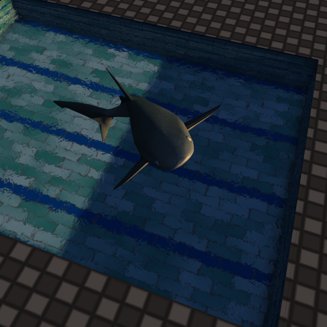 Shark Realistic Rigged 3D Model