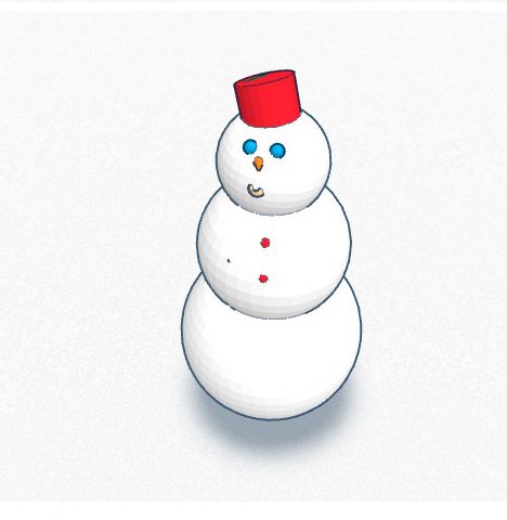 SNOWMAN Free 3D Model