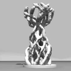 Organic Cup 3D Print Model