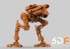 Robot Mech 3D Model