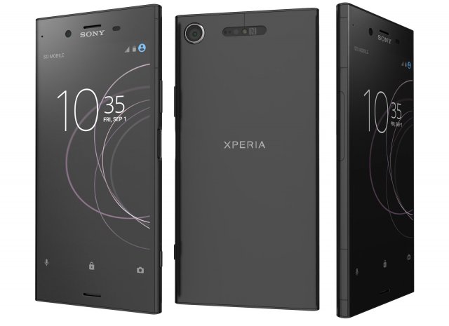 Sony Xperia XZ1 Black 3D Model