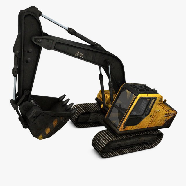 Excavator 3D Model