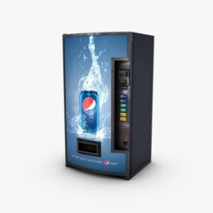 Vending Machine Pepsi 3D Model