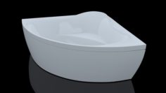 Bathtube Troy Extra 15001500mm 3D Model