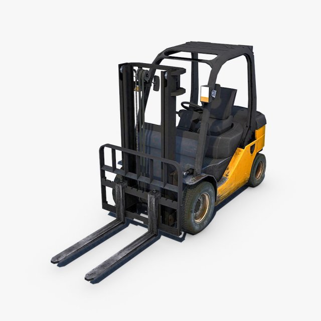 Forklift 3D Model