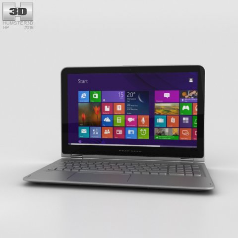 HP ENVY x360 3D Model