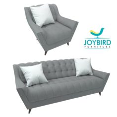 Fitzgerald sofa joybird collection 3D Model
