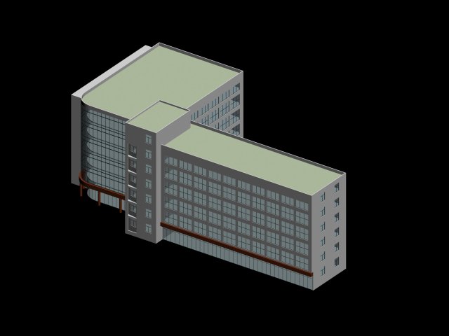 City planning office building fashion design – 426 3D Model