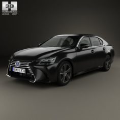 Lexus GS Hybrid 2015 3D Model