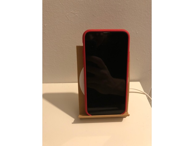 Apple iPhone X dock for IKEA RÄLLEN wireless charger 3D Print Model