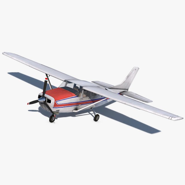 Cessna 206 Stationair 3D Model