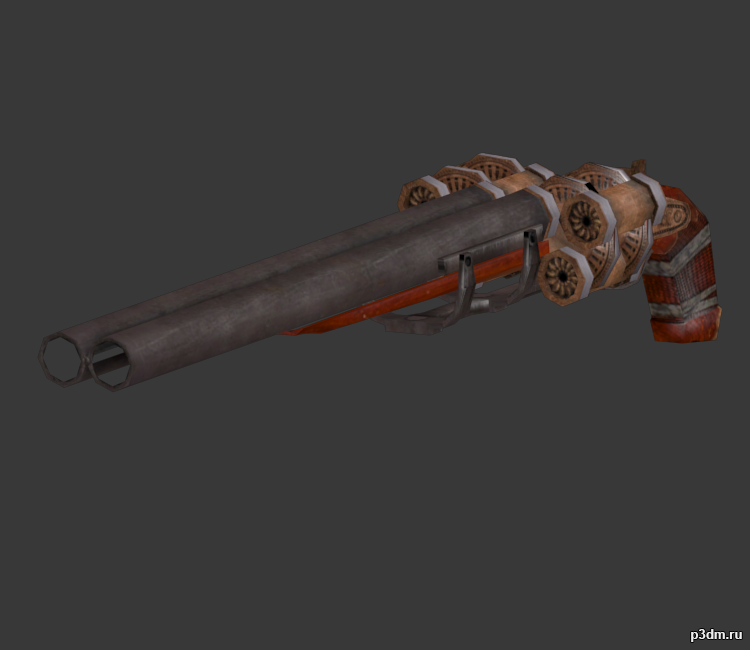 Mad Daddy Shotgun 3D Model