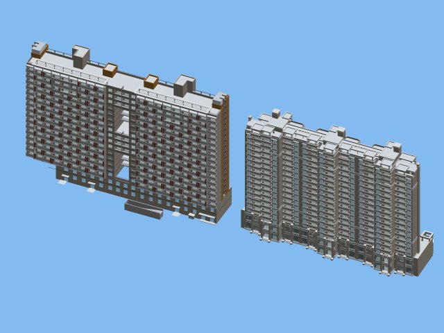 City government office building architectural design – 159 3D Model