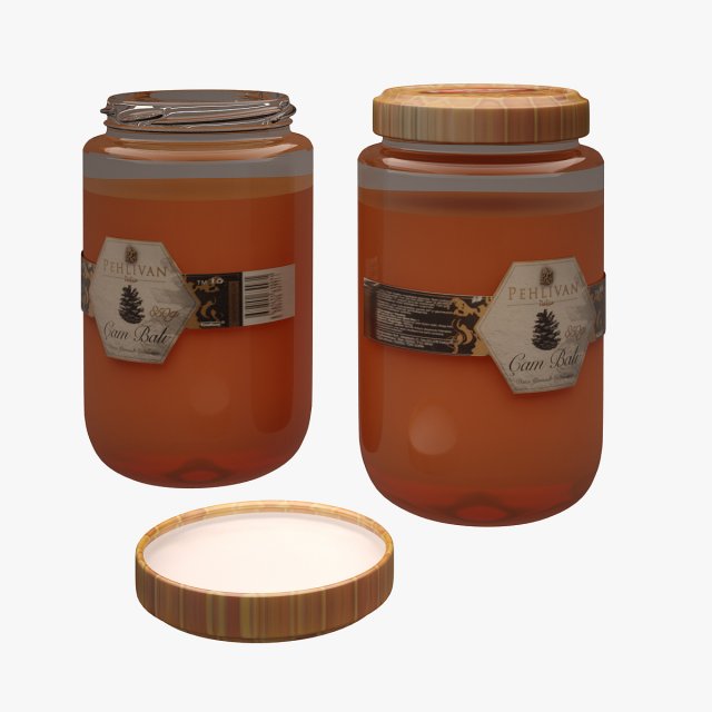 Honey Jar Pehlivan 3D Model