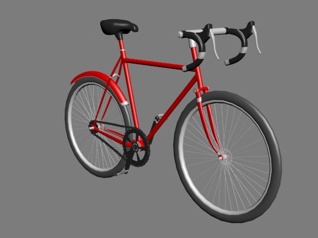 A bike 3D Model