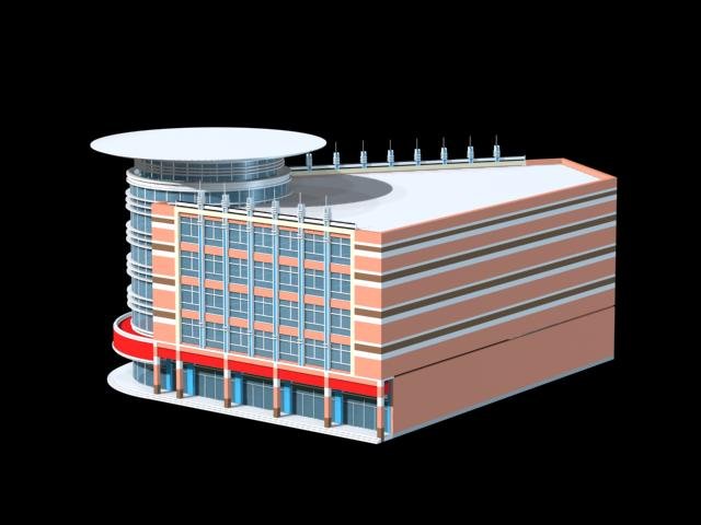 City planning office building fashion design – 02 3D Model