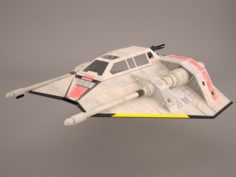 Rebel Snowspeeder Star Wars 3D Model