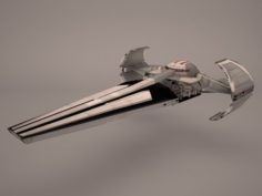 X wing t-65 spacecraft Star Wars 3D Model