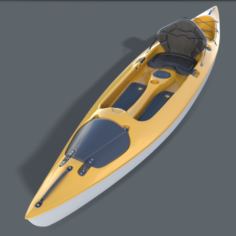 Kayak Realistic 3D Model