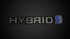 Hybrid logo 3D Model