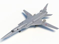 Tupolev Tu-22 M3 Backfire 3D Model