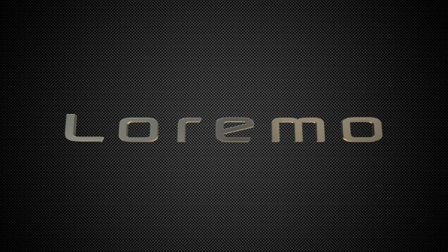 Loremo logo 3D Model