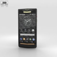 Vertu Signature Touch 2015 Pure Jet Red Gold 3D Model