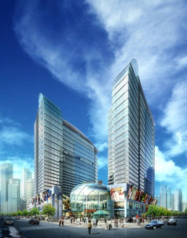 City office building construction avant-garde design hotel – 5657 3D Model