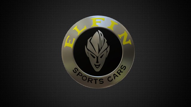 Elfin logo 3D Model