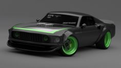 Ford Mustang RTR-X 3D Model