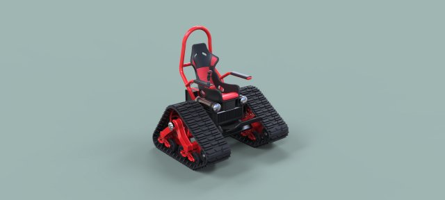 Tankchair 3D Model