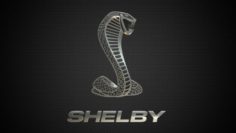 Shelby logo 3D Model