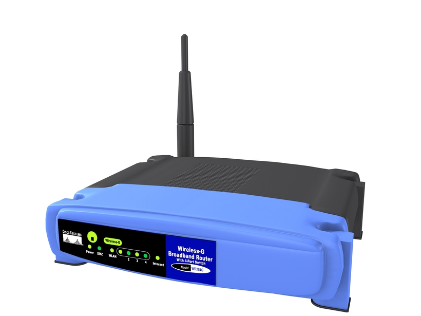 Linksys wireless router 3D Model